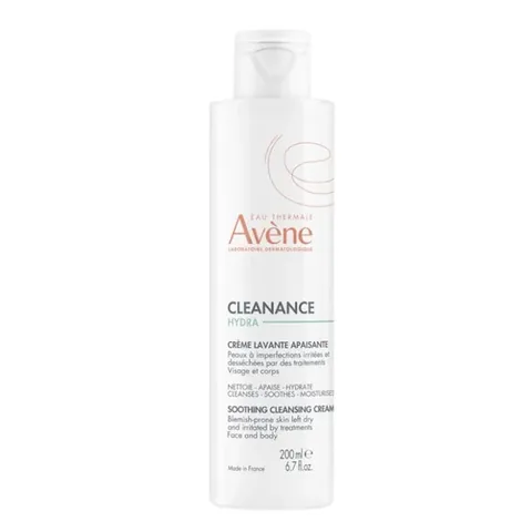 كريم تنظيف هيدرا من او ثيرمال للبشرة الجافة 200 مل Eau Thermale Avene