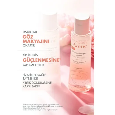 Éliminez le maquillage intense, renforcez vos cils avec Avèn