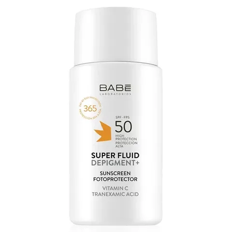 Protégez & Unifiez: Babe Super Fluid Depigment+ SPF 50+
