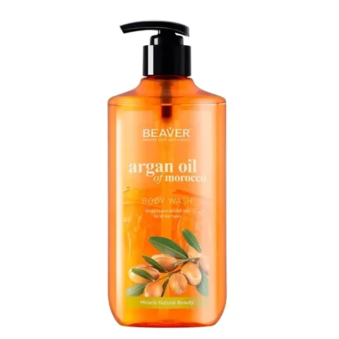 Beaver Arganöl Duschgel 400ml - Nährend & Hydrierend