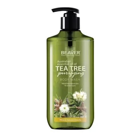 Beaver Teebaumöl reinigende Körperwäsche - 400ml