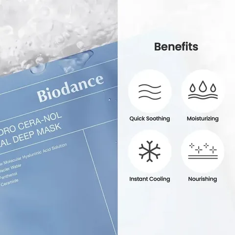 Biodance Hydro Cera-nol Real Deep Mask 34 gr - Face Mask - 1 pcs