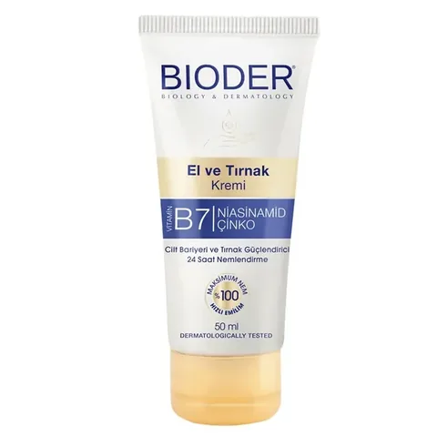Bioder Hand- und Nagelcreme 50ml