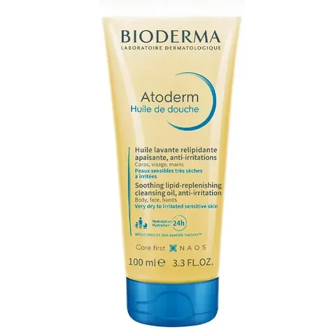 Bioderma Atoderm 100ml feuchtigkeitsspendendes Duschöl für trockene Haut