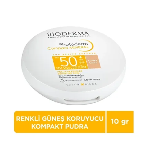 Bioderma Photoderm Compact Mineral Spf50 color 10 gr - Light