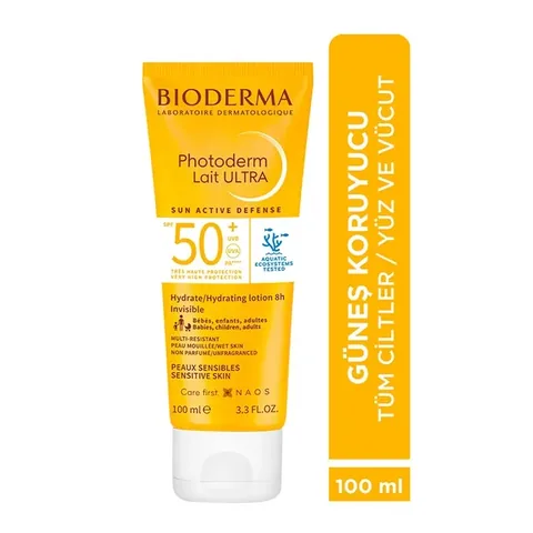 Protégez votre peau avec Bioderma Photoderm Lait Ultra SPF50