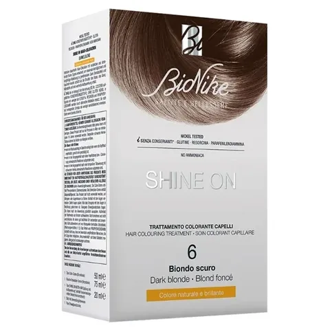 Bionike Shine On Hair Coloring Kit Dark Blonde No:6