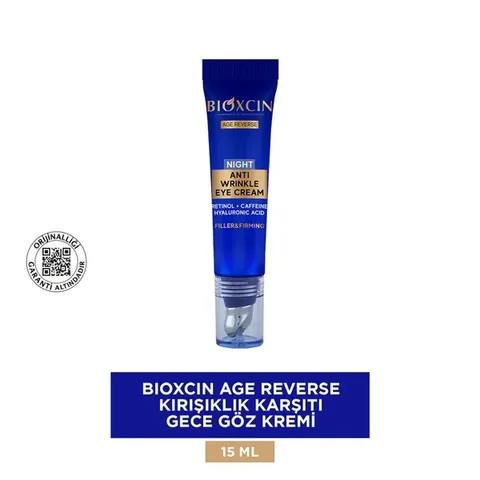 Obtenez un regard rajeuni avec Bioxcin Age Reverse Nuit