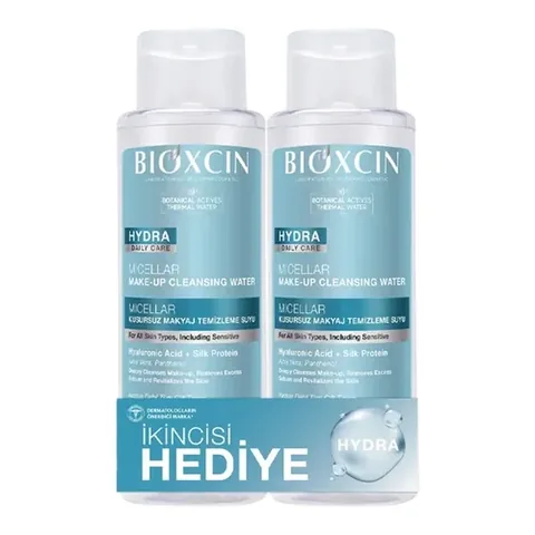Bioxcin Hydra Micellar Flawless Makeup Remover Water 500 ml 1 ALANA 1 HEDİYE