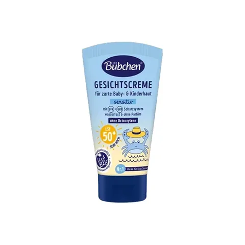 Bübchen Baby And Child Sensitive Sunscreen Face Cream Spf50 50 ml