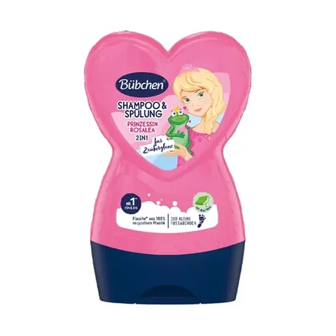 Bübchen Children's Shampoo and Conditioner 2 in 1 Prenses Roselea 230 ml