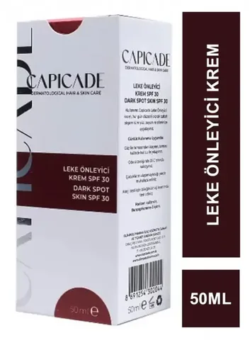 كريم كابيكيد المضاد للبقع SPF 30 50 مل Capicade
