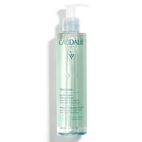 Nettoyez & Apaisez : Eau Micellaire Caudalie Vinoclean 200 m