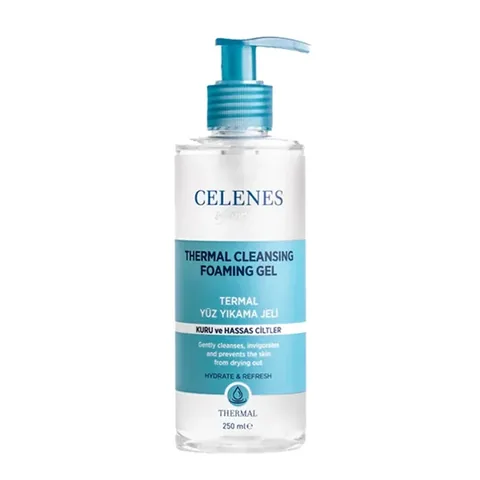 Apaisez & Hydratez: Gel Nettoyant Thermal Celenes Peaux Sèch