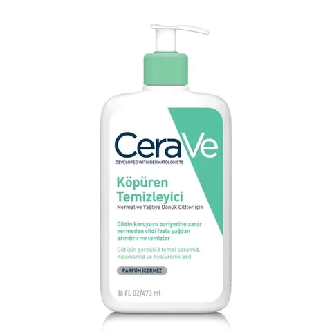 CeraVe Schäumendes Reinigungsmittel für normale/ölige Haut - 473 ml