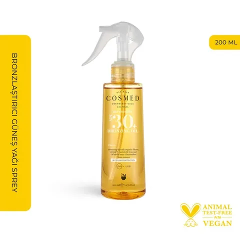 Cosmed Sun Essential Bronzing Sun Oil Spray SPF 30 200 ml