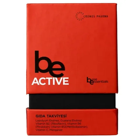 Cronos Pharma Be Active Dietary Supplement 30 Vegetable Capsules