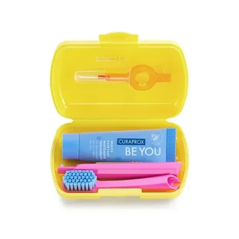 Curaprox Travel Set - Yellow