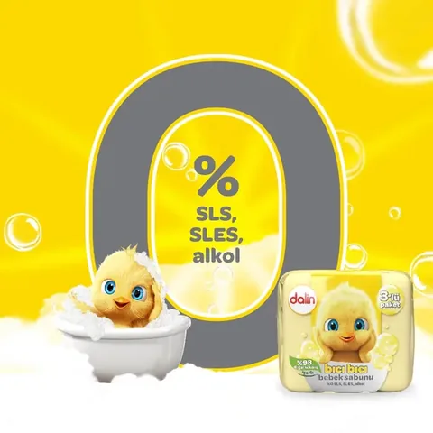 Dalin Klasik Bebek Sabunu 3x75 gr