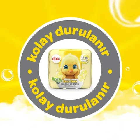 Dalin Klasik Bebek Sabunu 3x75 gr
