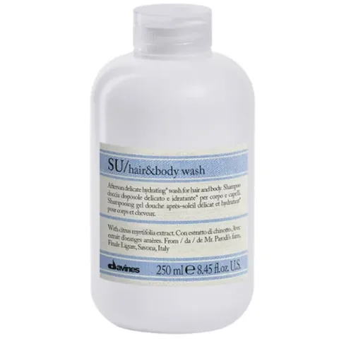 Découvrez fraîcheur et détente avec Davines Su Hair & Body W