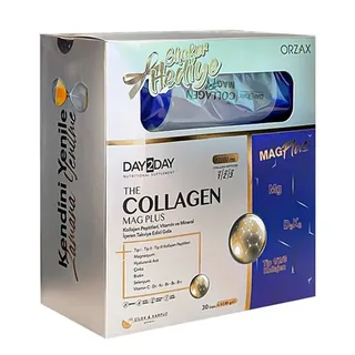 Day2Day The Collagen Mag Plus 30 Sachets Shaker GIFT