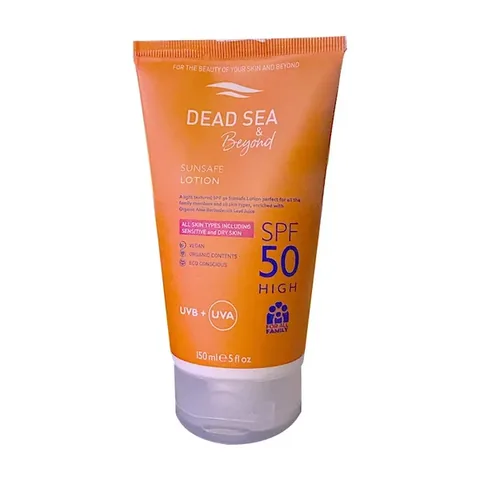 Dead Sea Beyond Sunsafe Lotion SPF50+ 150 ml