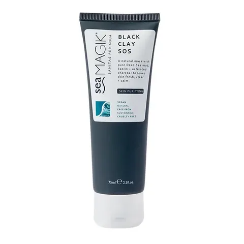 Dead Sea Spa Magik Black Clay Face Mud Mask 75 ml