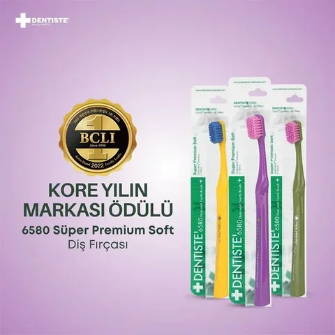 Dentiste 6580 Super Premium Weiche Zahnbürste