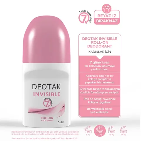Deotak Invisible Deodorant Roll-on 35 ml