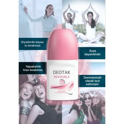 Deotak Invisible Deodorant Roll-on 35 ml