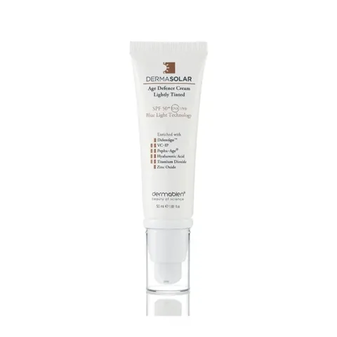Dermasolar Spf 50 + Anti-blemish And Anti-wrinkle Sunscreen Tinted 50 ml