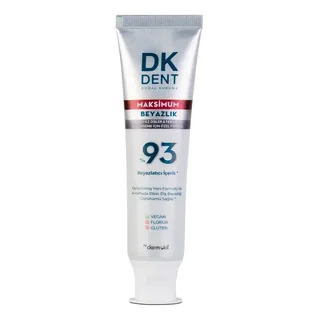 Дентальная паста Dermokil Dk Dent 93% максимальная белизна 75 мл