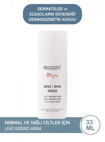 Dermoskin Be Bright AHA/BHA Creme 33ml