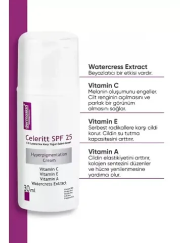 Крем для ухода от пигментных пятен Dermoskin Celeritt SPF 25 30 мл