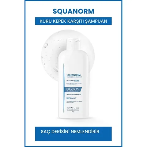 Ducray Squanorm Anti-dandruff Shampoo For Dry Hair 200 ml