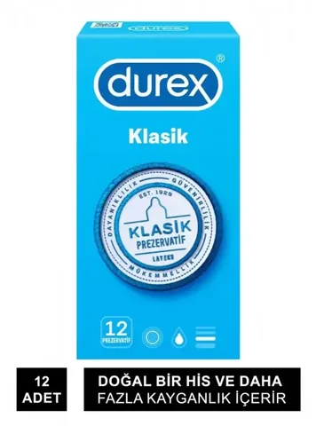 Презервативы Durex Классик 12 шт.
