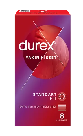 كوندوم دوركس فيل كلوز XL واسع 8 قطع Durex