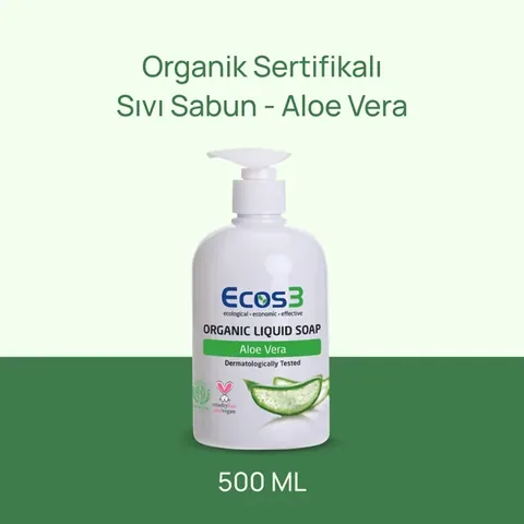 Ecos3 Bio Aloe Vera Flüssigseife 500ml
