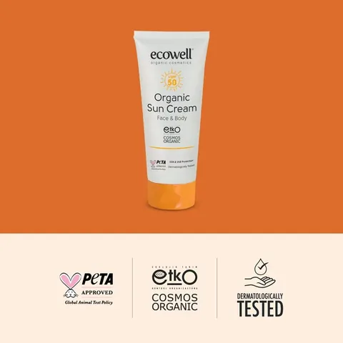 Ecowell SPF 50 Bio-Sonnenschutz 110g