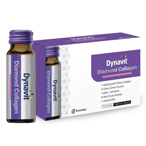 Eczacıbaşı Dynavit Diamond Collagen Liquid Food Supplement 10 x 50 ml