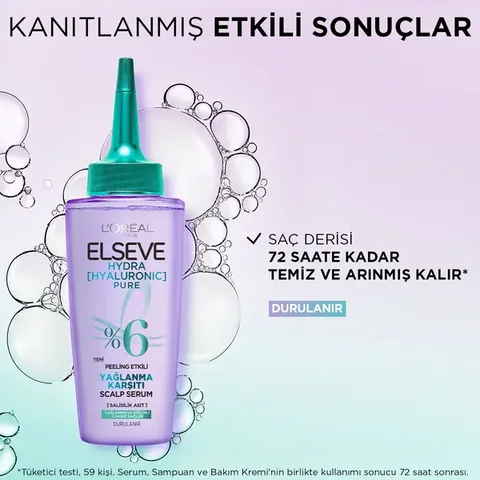 Elseve Hydra [Hyaluronic] Pure Salicylic Acid Oil-Control Exfoliating Scalp Serum 102 ml