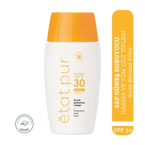 Etat Pur Mineral Sonnencreme SPF30+ für alle Hauttypen - 40ml