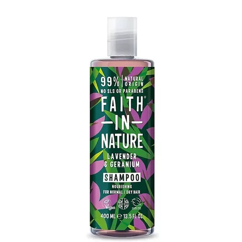 Faith In Nature Lavender-Geranium Refreshing Shampoo 400 ml