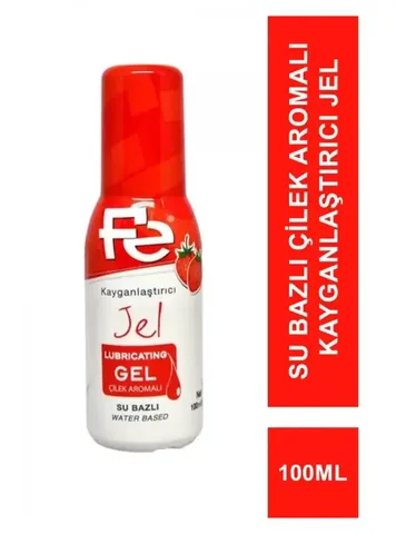 Fe Lubricating Gel 100 ml - Strawberry