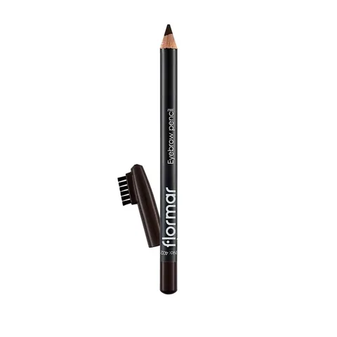 Flormar Natural Look Brush Cover Soft Tip Eyebrow Pencil 1.14 gr - Brown
