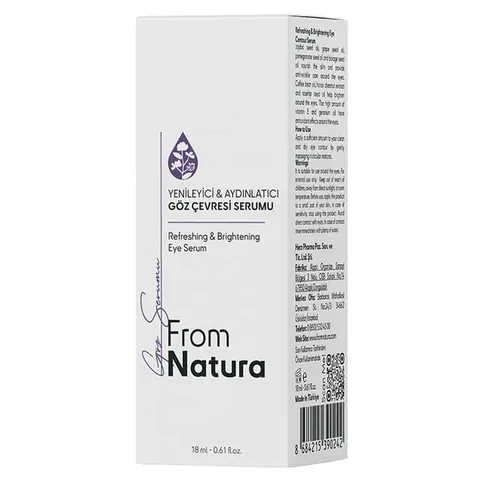 From Natura Renewing and Brightening Eye Contour Serum 18 ml