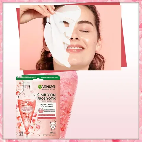 Garnier 2 million Probiotics Repairing Sheet Mask 22 gr