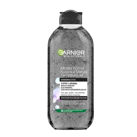 Garnier Micellar Charcoal Flawless Makeup Remover Gel 400 ml