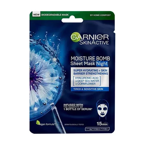Garnier Moisture Bomb Night Sheet Face Mask 28 gr